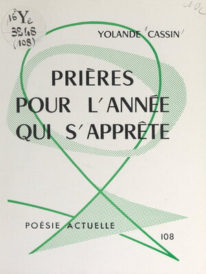 cover image of Prières pour l'année qui s'apprête